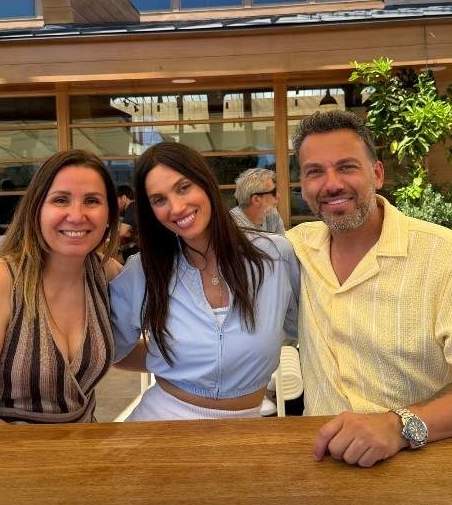 chef stefan popescu, sotia si alina puscau