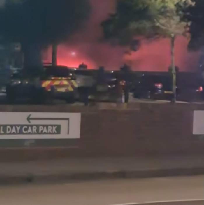 Incendiu hotel