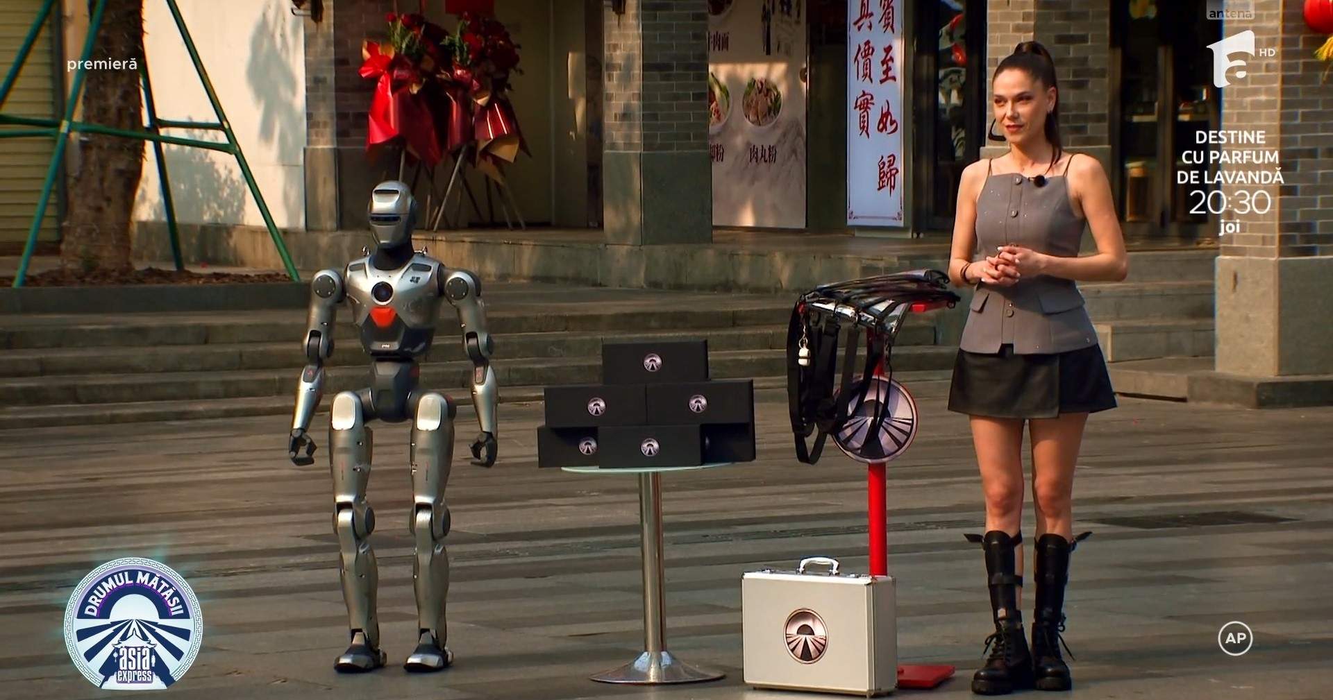 Irina și un Robot
