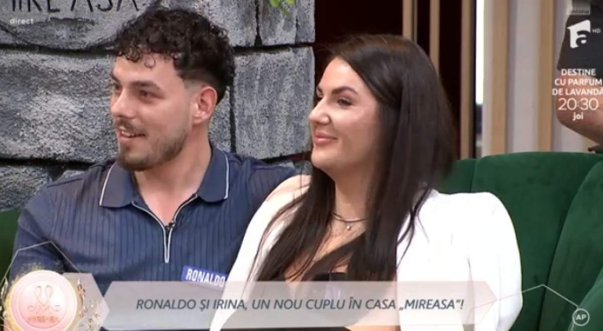 Irina și Ronaldo de la Mireasa