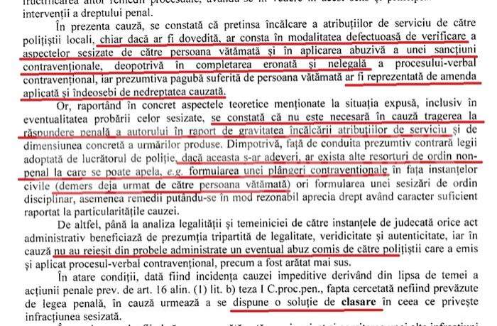Doi polițiști locali, cercetați după ce au amendat o persoană cu dizabilități. De ce au clasat procurorii dosarul | Documente exclusive