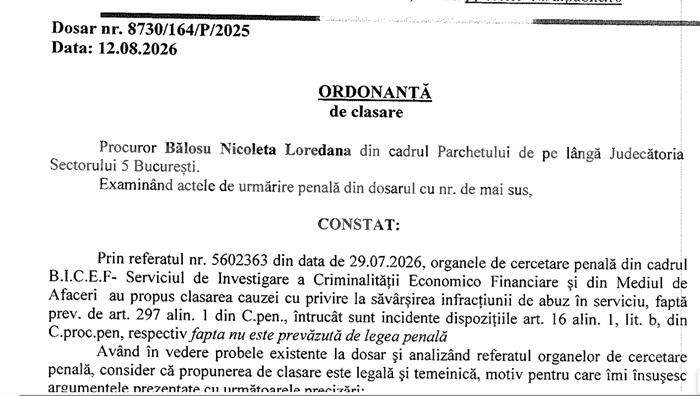 Doi polițiști locali, cercetați după ce au amendat o persoană cu dizabilități. De ce au clasat procurorii dosarul | Documente exclusive