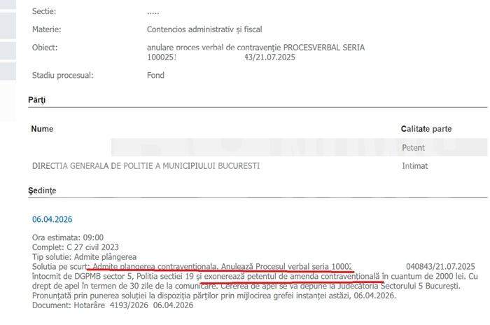 Doi polițiști locali, cercetați după ce au amendat o persoană cu dizabilități. De ce au clasat procurorii dosarul | Documente exclusive