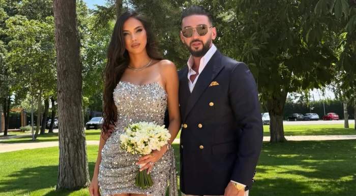 Dorian Popa și soția lui
