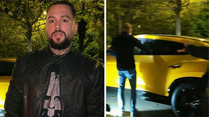 Colaj foto cu Meko și mașina lui