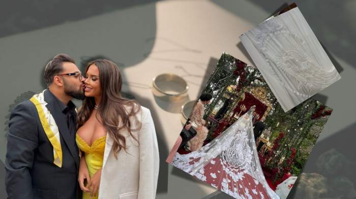 Andra Voloș a vrut să-și uimească fanii cu voalul pe care l-a ales în ziua nunții! Dar puțini știu ca ideea nu e originală. De la ce vedetă s-a inspirat
