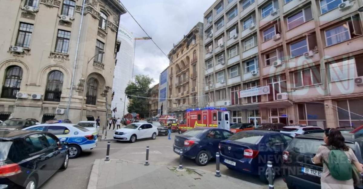 Explozie pe un bulevard din Capitală, în apropierea sediului IGPR. Mai multe persoane au fost rănite