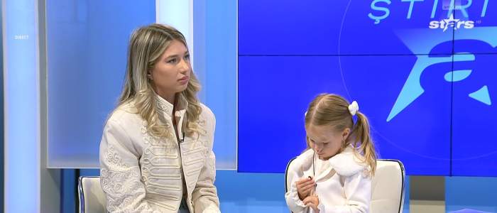Maria Iordănescu a vorbit despre rolul de mamă! Fiica lui Anghel Iordănescu, apariție la TV alături de fetița ei