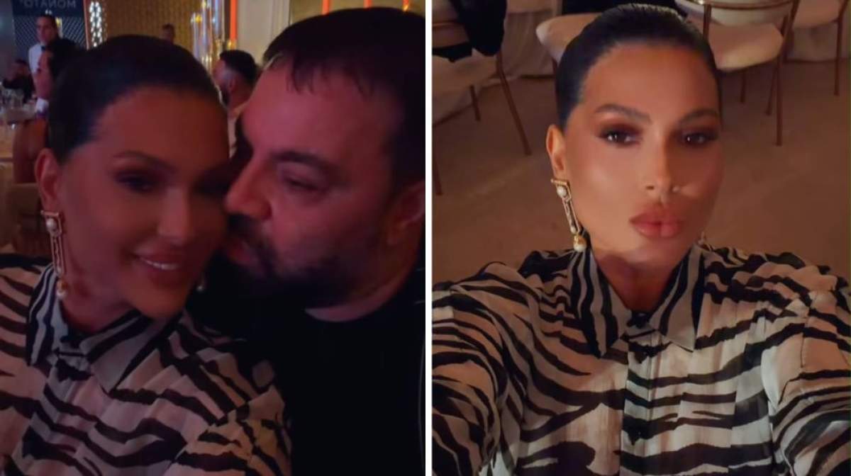 Colaj foto cu Florin Salam și Roxana Dobre