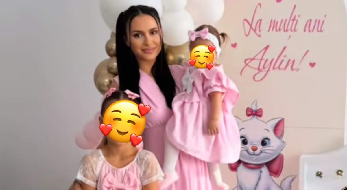 Sibel alături de fiicele ei