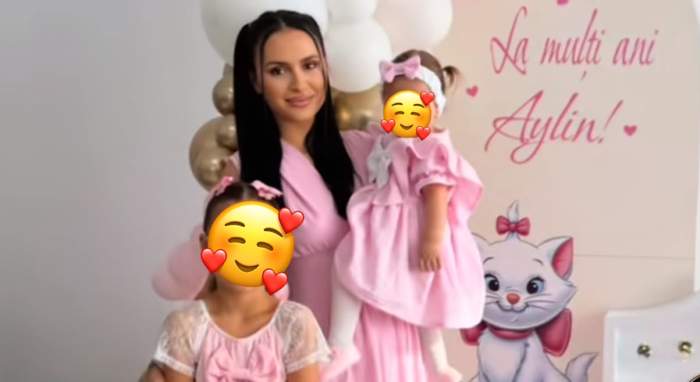 Sibel alături de fiicele ei