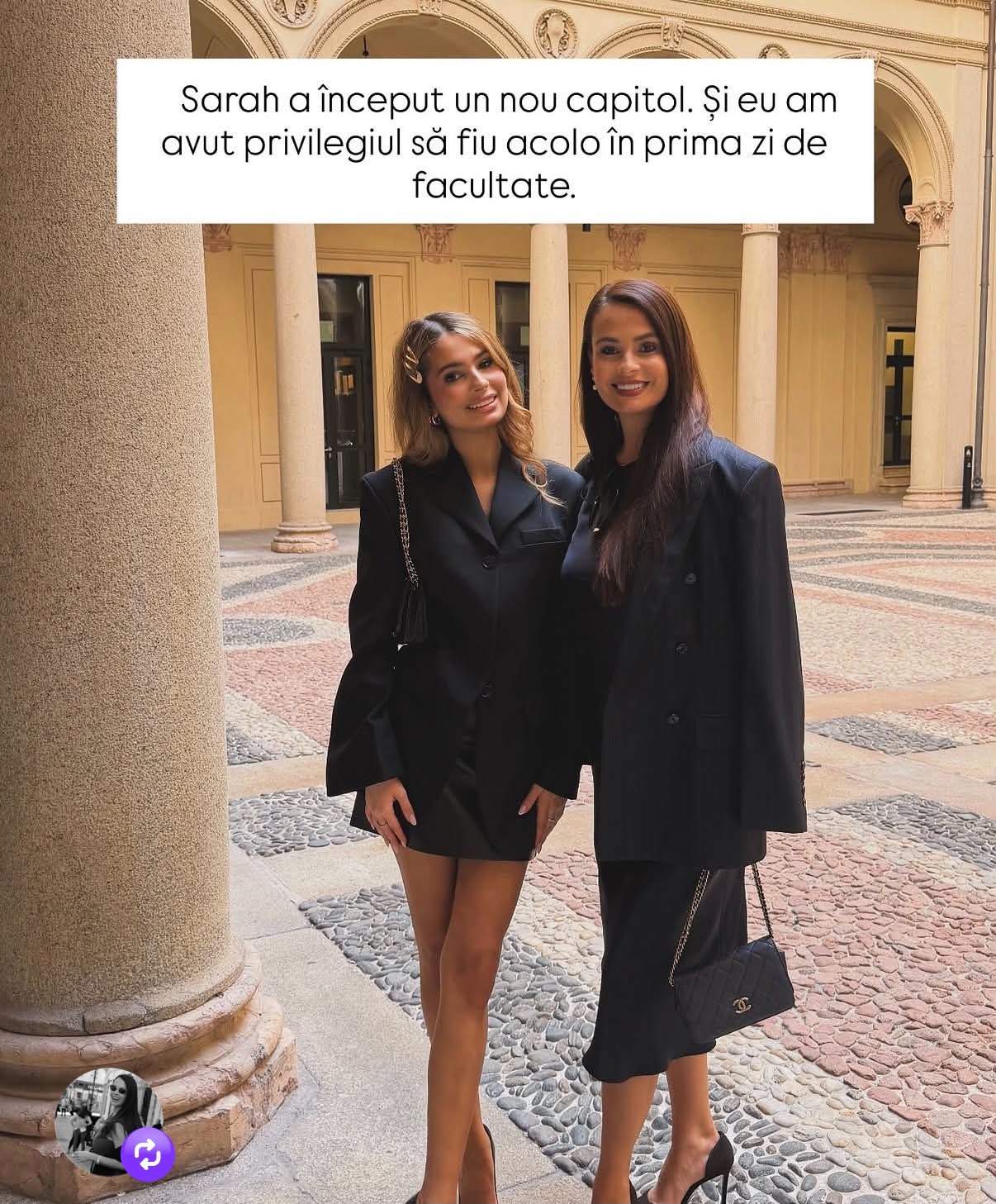 Anca Serea și-a însoțit fiica în prima zi de facultate, la Milano. Mesajul emoționant transmis: „M-am întrebat dacă va fi bine”