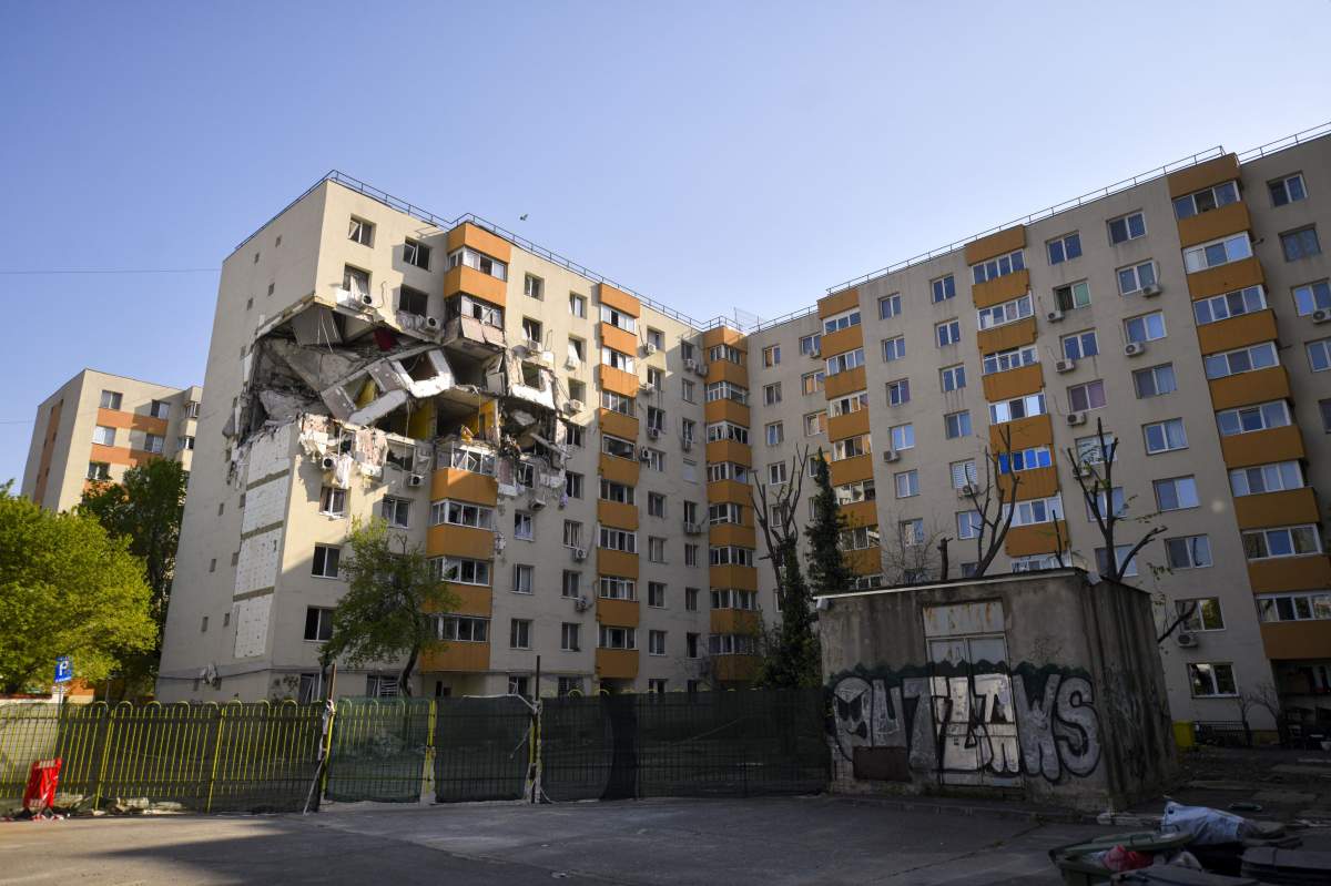 blocul explodat în Rahova