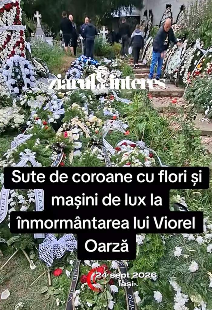 Mormântul lui Viorel Oarză