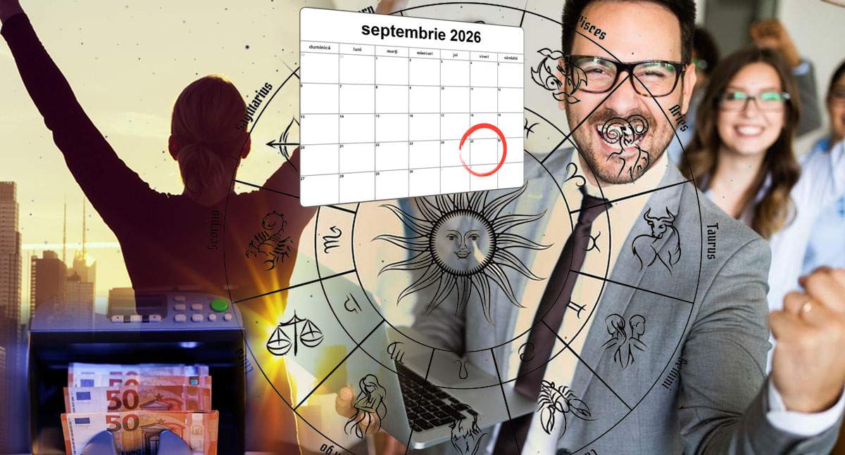 Horoscop 25 septembrie 2026. Trei zodii au norocul de partea lor. Pentru un nativ apare vestea pe care o aștepta