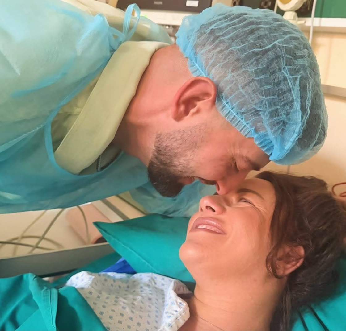 Francesca Sarao și Cristi Pungă, în spital