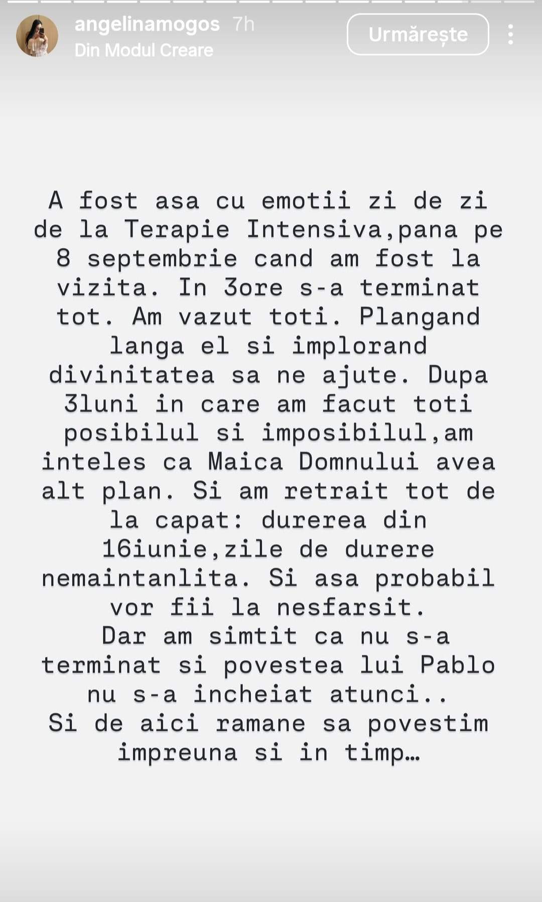Fiica lui Adrian Mogoș a născut! Angelina a vorbit pentru prima dată despre clipele prin care a trecut: ”Am dormit o lună în fața spitalului”