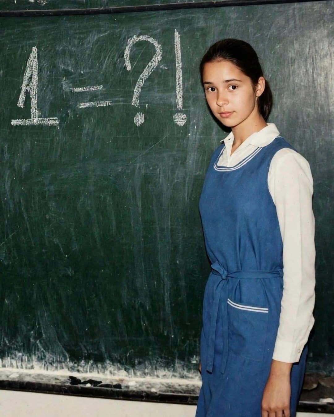 Andreea Marin în adolescență