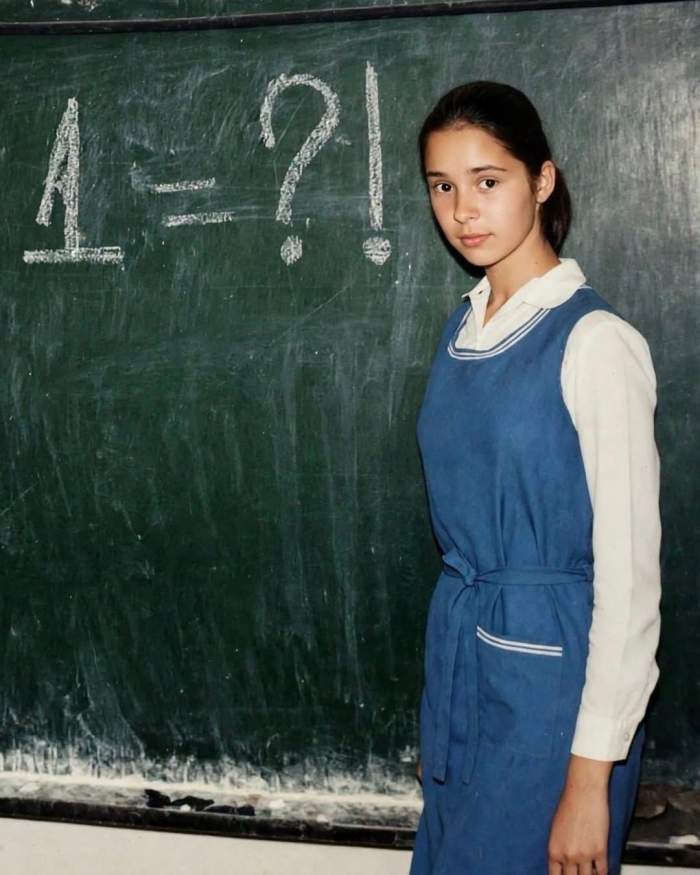 Andreea Marin în adolescență