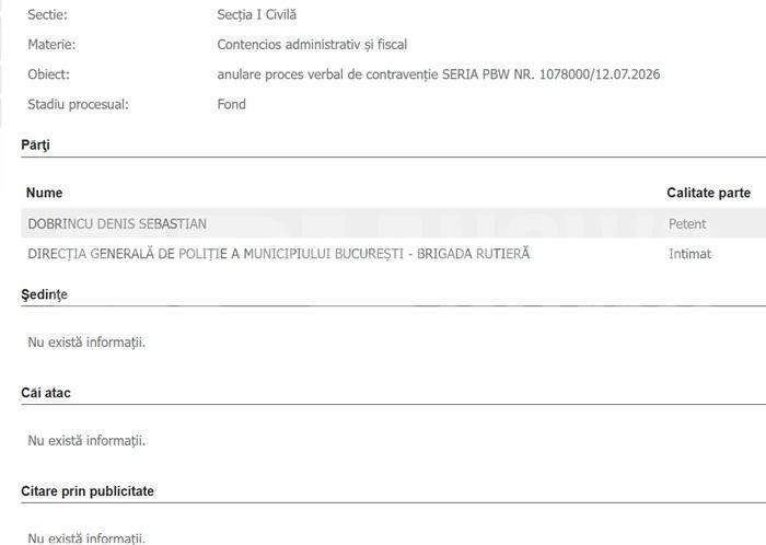 Sebastian Dobrincu ajunge în fața judecătorilor. Ce probleme are tânărul milionar cu Poliția
