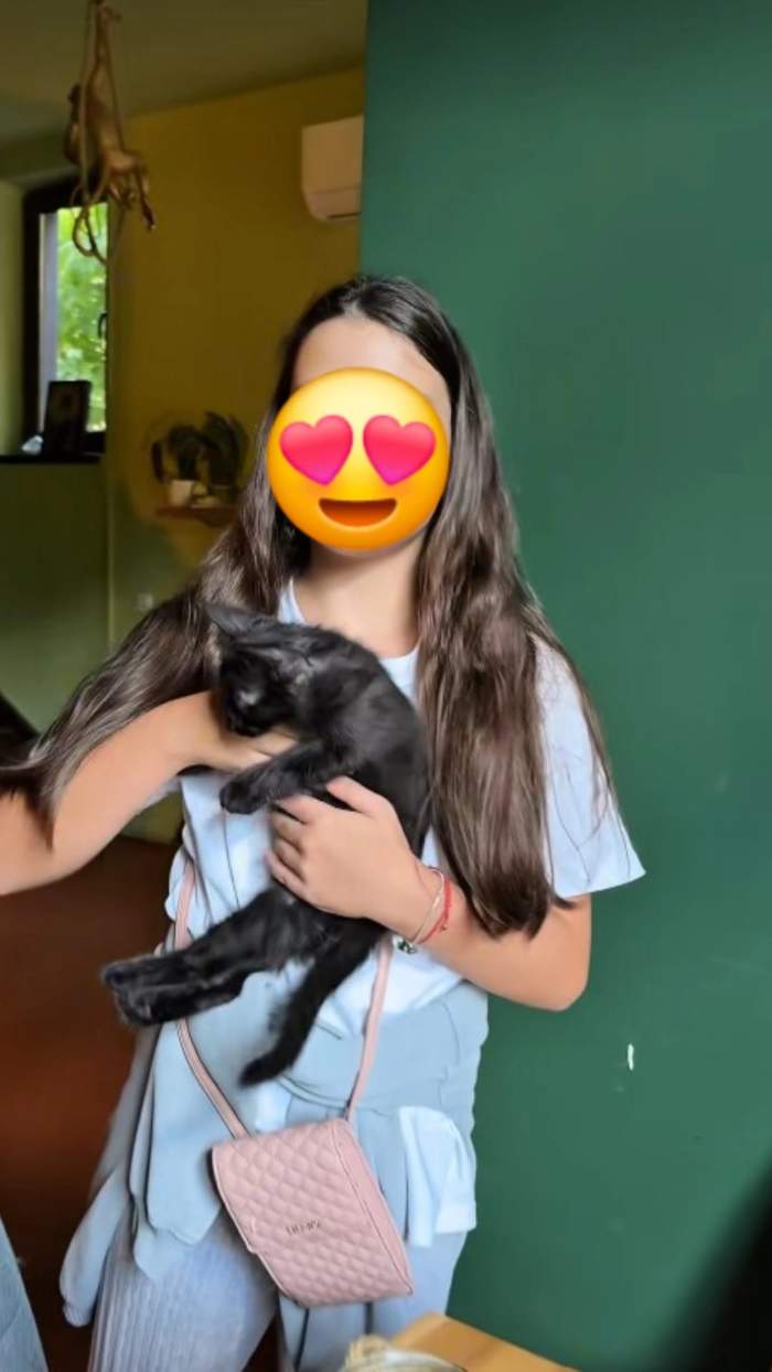 Imagini emoționante cu Victor Slav și fiica. Fetița lui și a Biancăi Drăgușanu a împlinit recent zece ani