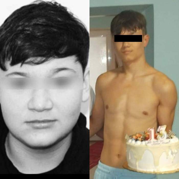 Colaj foto cu Mario Berinde și presupusul criminal de 15 ani