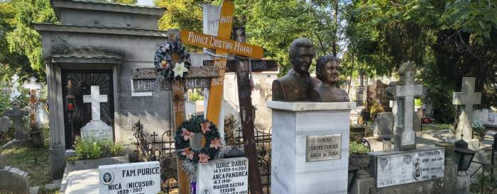 Primele imagini de la slujba de înmormântare a Ancăi Pandrea. Actrița urmează să fie condusă pe ultimul drum