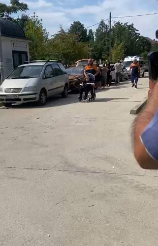 Primele imagini de la slujba de înmormântare a Ancăi Pandrea. Actrița urmează să fie condusă pe ultimul drum