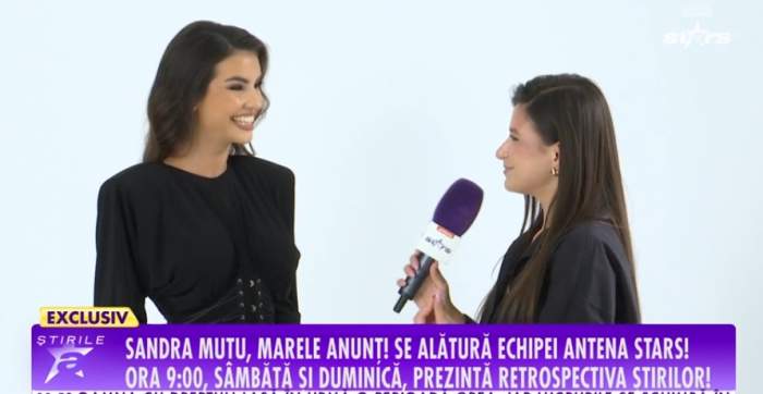 Sandra Mutu, interviu