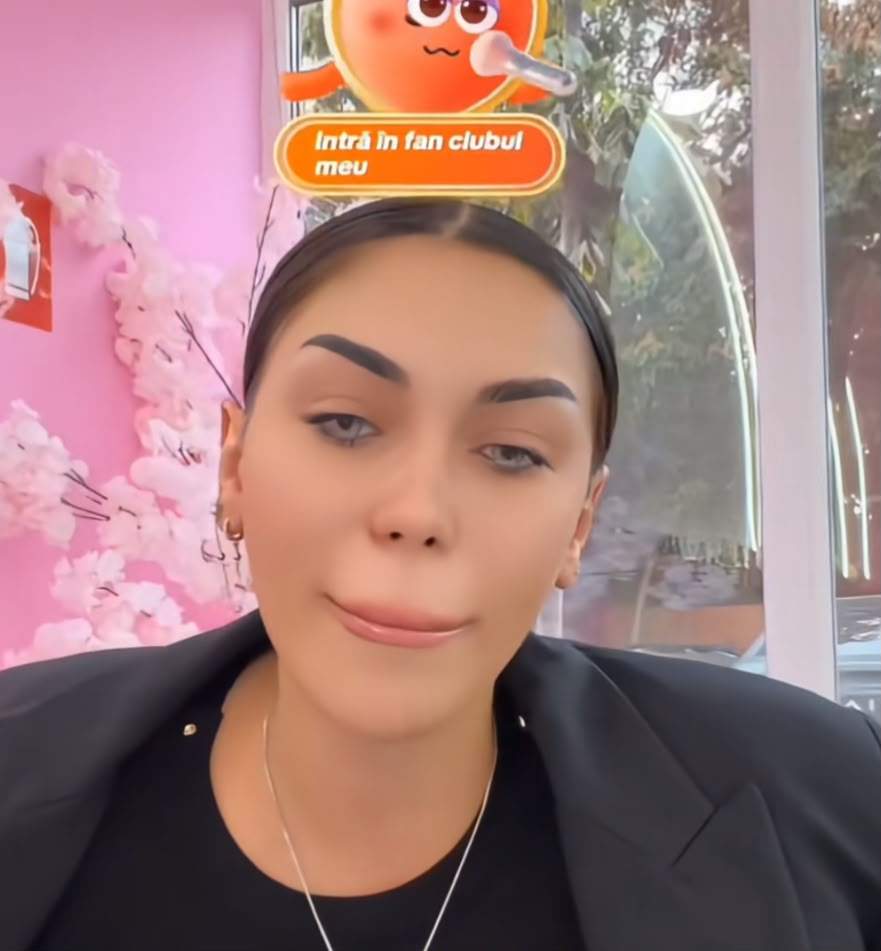 Alexandra Alișorii, la salon