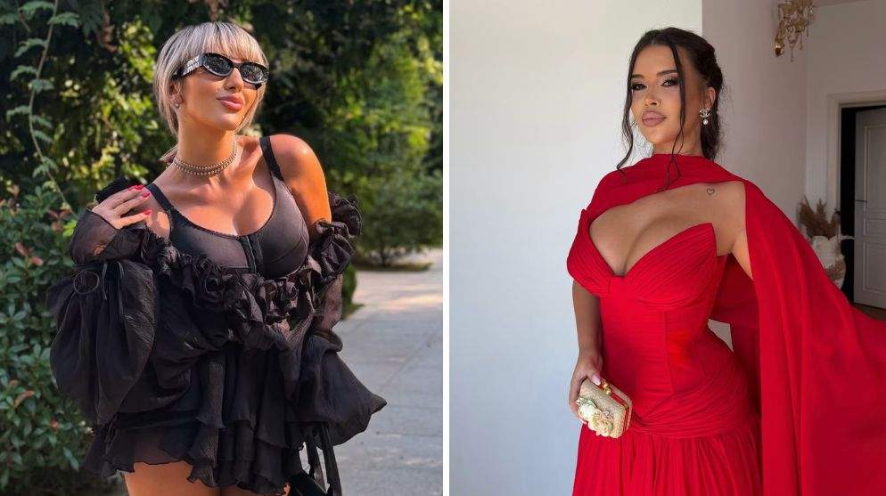 Colaj foto cu Andra Voloș și Dana Roba