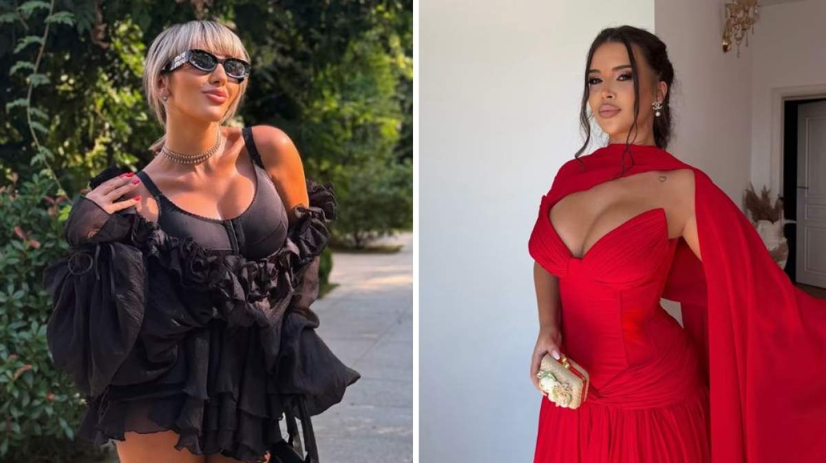 Colaj foto cu Andra Voloș și Dana Roba