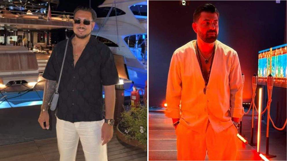 Colaj foto cu Prințul Marco și Marian Grozavu