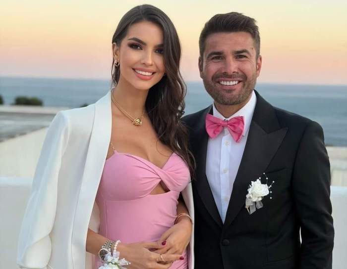 Sandra și Adrian Mutu