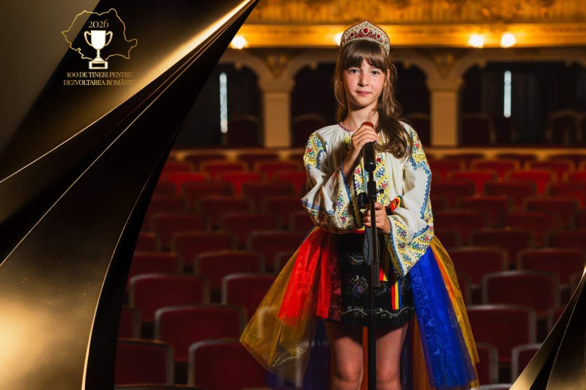 Campioană mondială absolută în America la doar 10 ani. Natalia Bârlădeanu, tânăra artistă care a fost inclusă în campania „100 de tineri pentru dezvoltarea României”