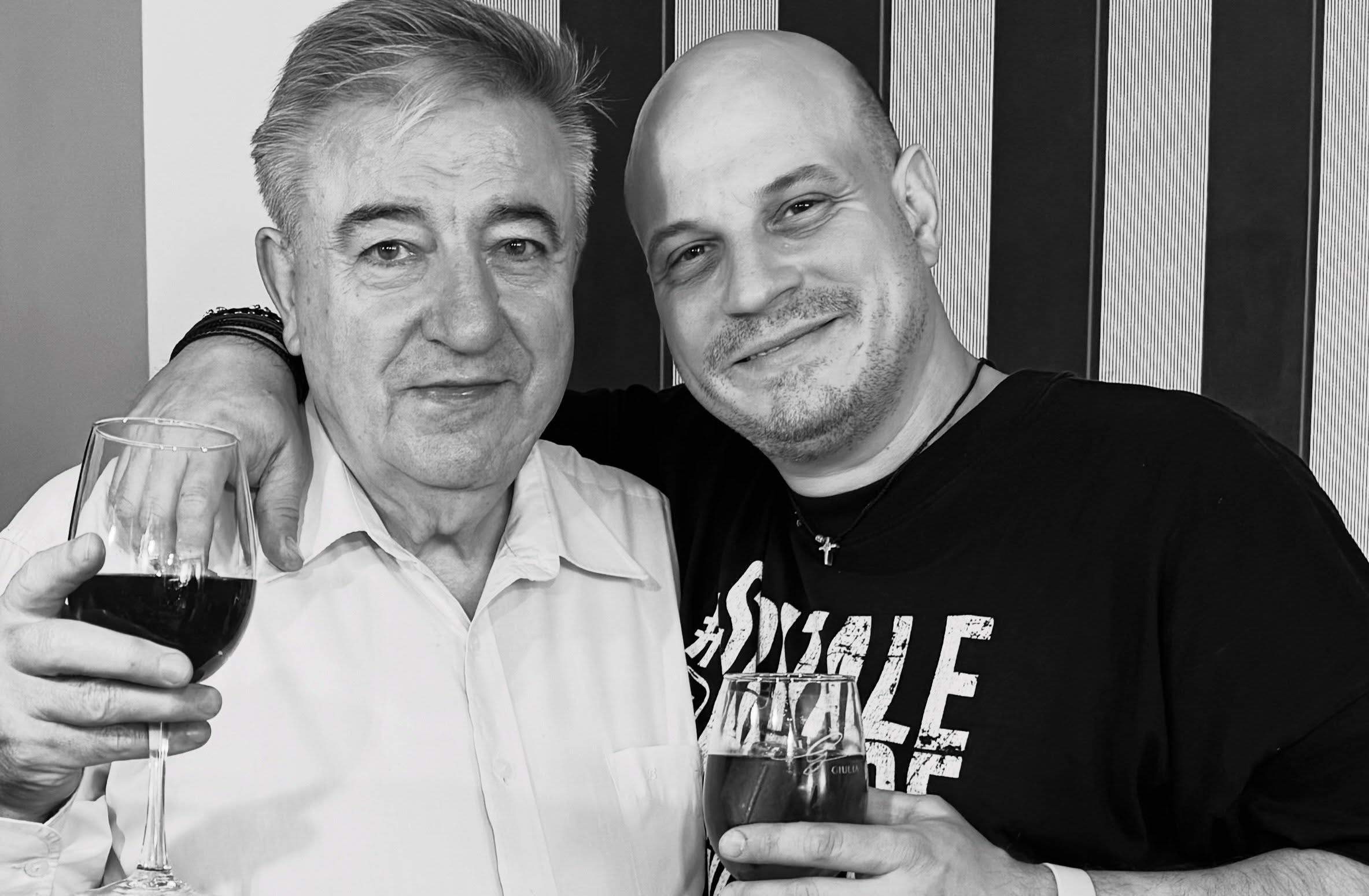 Vlad Huidu și tatăl său