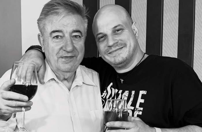 Vlad Huidu și tatăl său