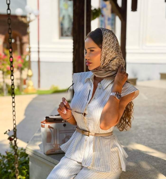 Bianca Drăgușanu a fost surprinsă într-o ipostază surprinzătoare la biserică! Ce a declarat vedeta: ”M-am pozat în toate locurile”