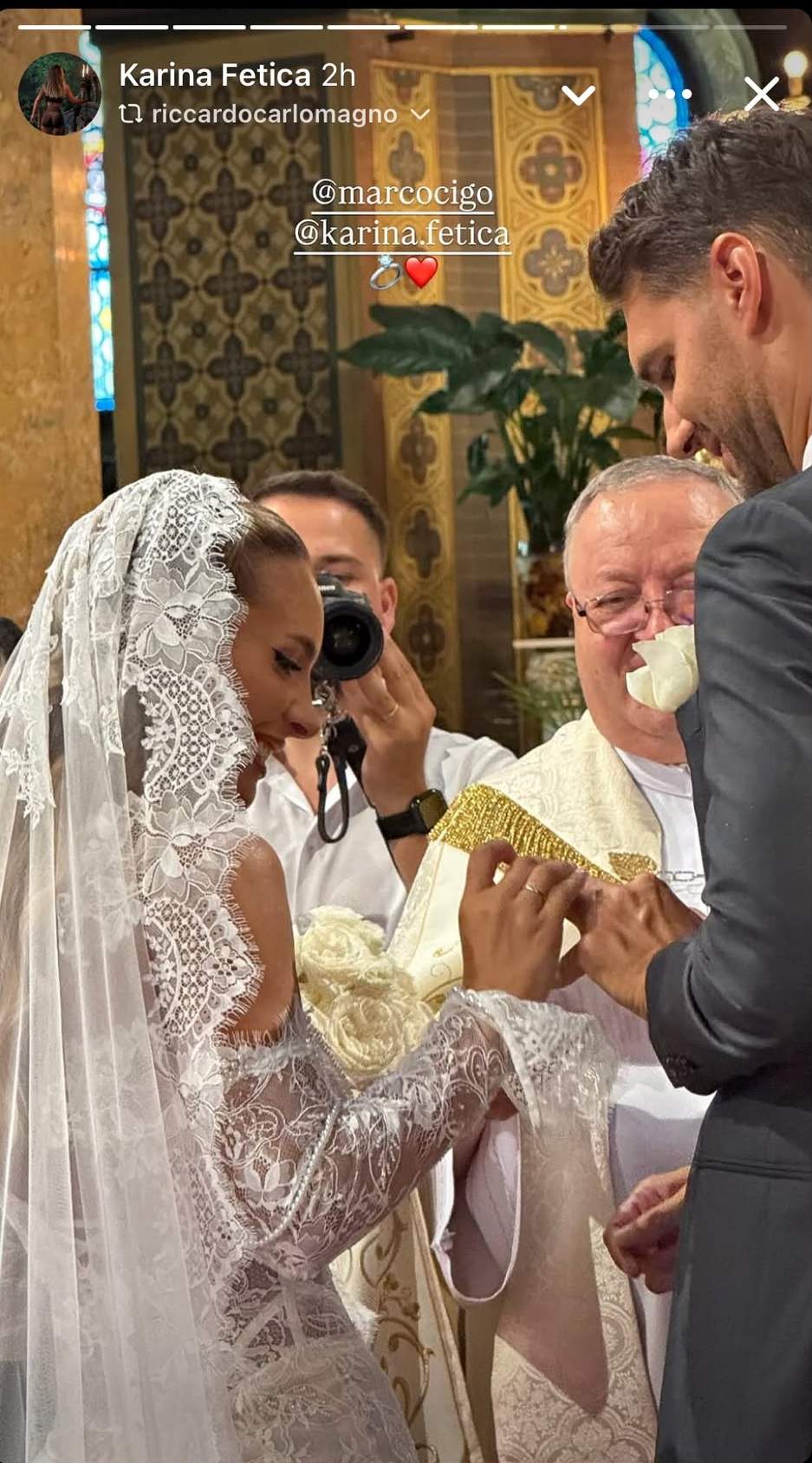 Karina Fetica și Marco Cigognini insula iubirii