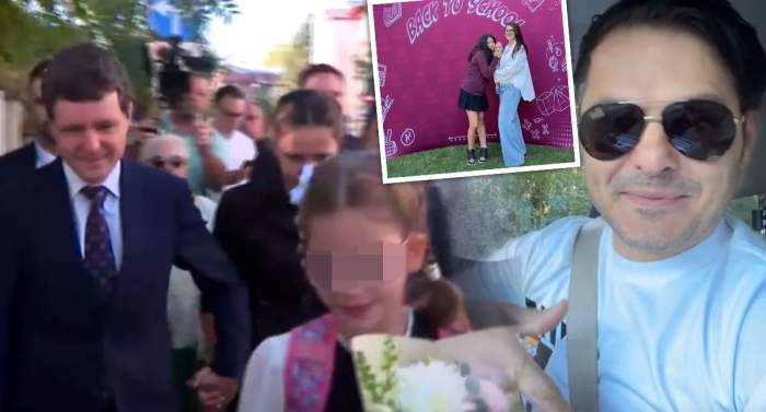 Vedetele din România și-au dus copiii în prima zi de școală. Imagini emoționante alături de cei mici