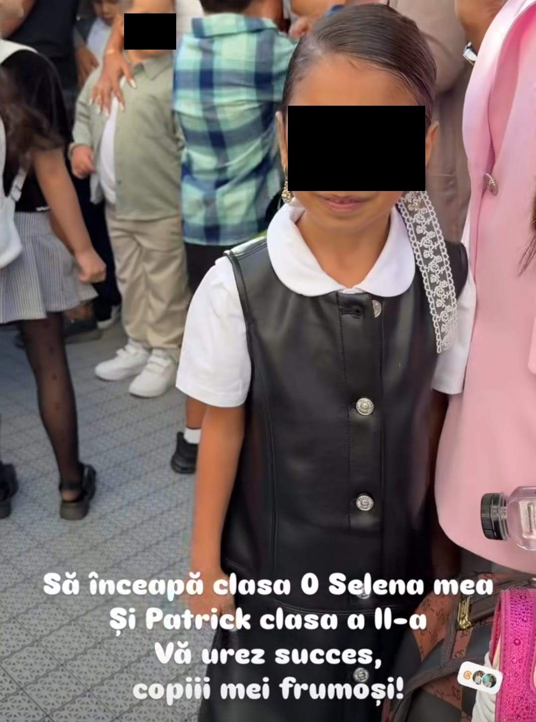 Vedetele din România și-au dus copiii în prima zi de școală. Imagini emoționante alături de cei mici
