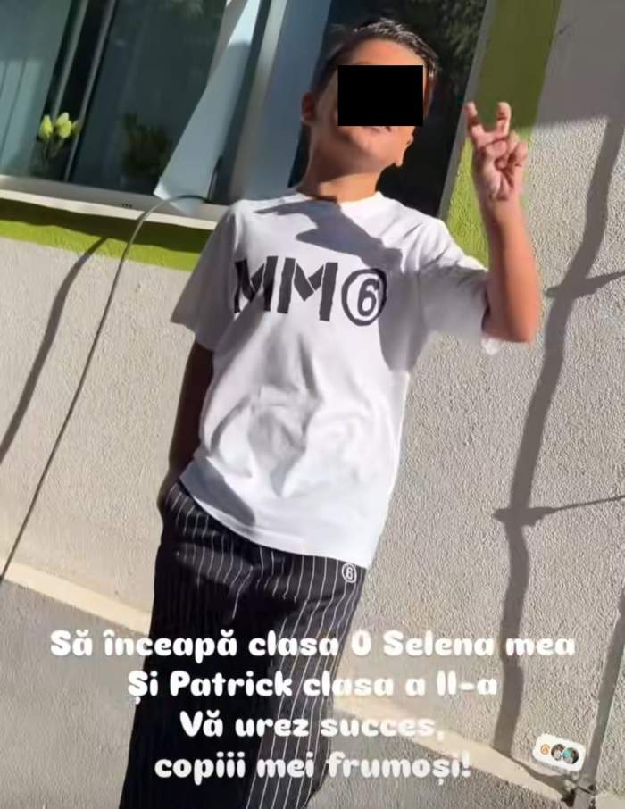 Vedetele din România și-au dus copiii în prima zi de școală. Imagini emoționante alături de cei mici