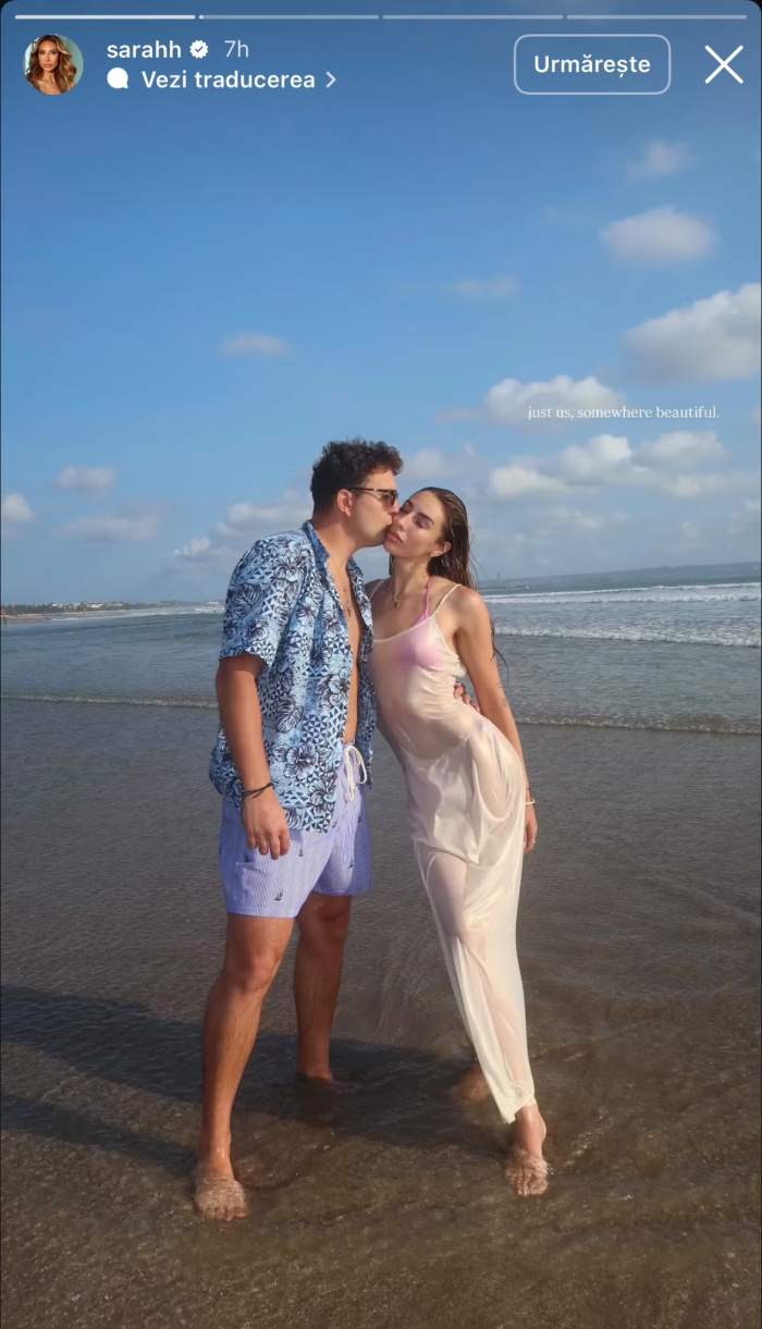 Sarah Dumitrescu și iubitul ei sunt mai fericiți ca niciodată. Ce gest romantic au făcut în vacanță