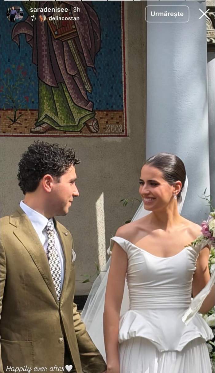 Fiica Adinei Buzatu s-a căsătorit. Primele imagini cu Sara în rochie de mireasă | FOTO