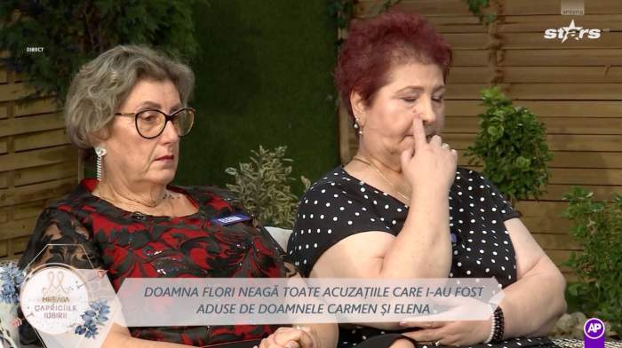 doamnele Carmen și Elena de la Mireasa
