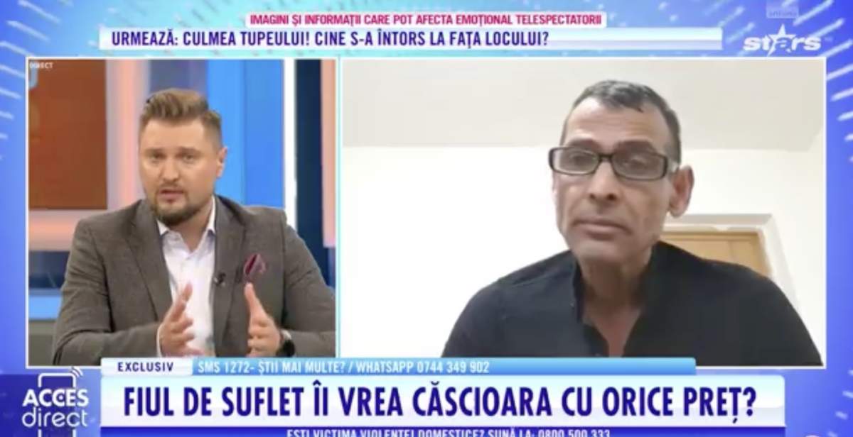 Acces Direct. Viorel a ajuns la capătul puterilor. Bărbatul este